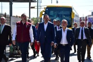 Visitan el alcalde y director del CECATI el Puente Internacional Paso del Norte