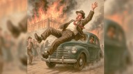 A la hora del incendio de Jauja hubo también un atropellado