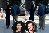 Exclusive | Zoë Kravitz and Harry Styles hold hands in Brooklyn