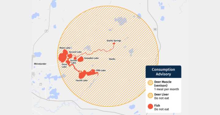 DNR issues multiple PFAS consumption advisories for wildlife in northern Wisconsin