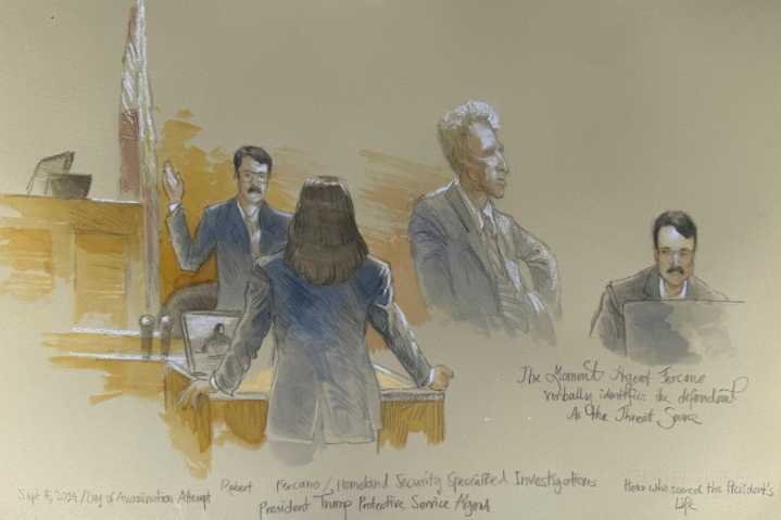Man representing himself against charges of trying to kill Trump will give his closing argument