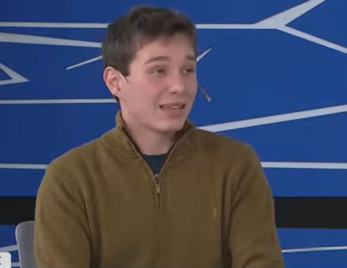 “Quiero llegar a lo más alto posible”. Tiene 17 años, es uno de los mejores estudiantes del mundo y sueña con ser como Galperin