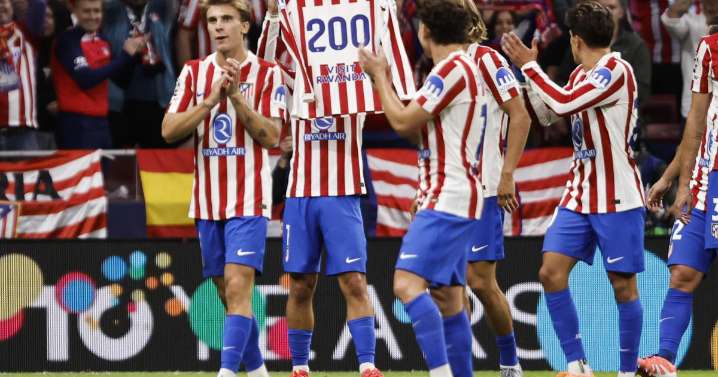 El Atlético sigue en modo derbi y logra una goleada vital para no complicarse en Champions
