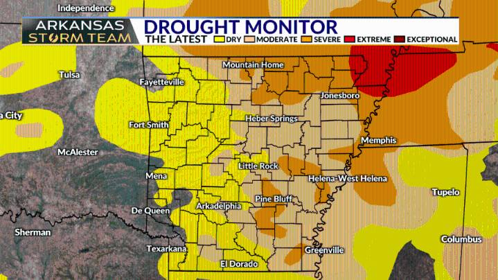 AST Blog: Drought Intensifies in Northeast Arkansas