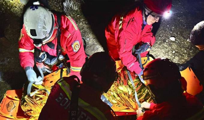 Huaraz: rescatan turista francesa que se accidentó cuando realizaba caminata por el sector de Shallap
