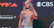 Zara Larsson's Sheer Floral Dress Is a Daring Fashion Moment in VMAs 2025 Photos