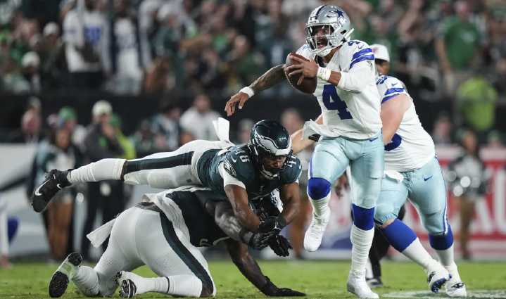 Filadelfia vence a Dallas en el juego inaugural: 24