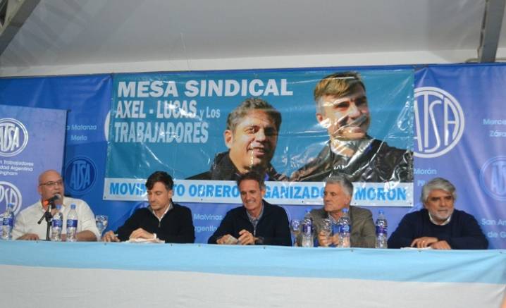 Katopodis y Ghi cerraron acto del Movimiento Obrero: “El 7S es Milei o justicia social”