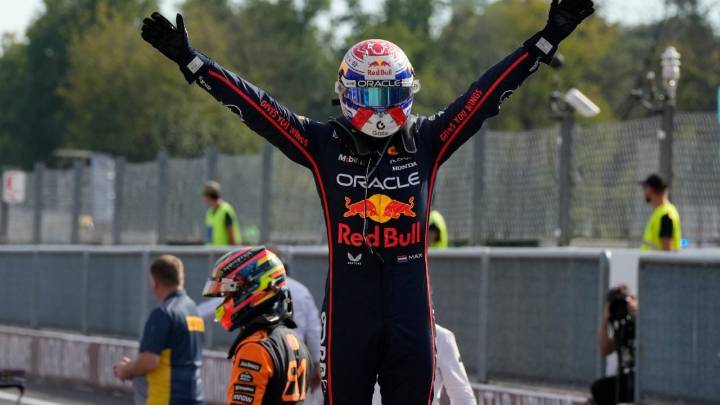Max Verstappen domina para ganar el Gran Premio de Italia, rebasa a McLaren