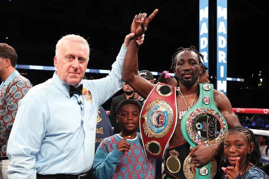 Crawford derrotó a “Canelo” y se consagró campeón indiscutido del peso supermediano