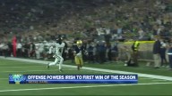 CJ Carr earns highest PFF quarterback grade in Notre Dame history