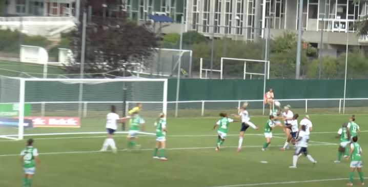 Lindsey Heaps header helps keep OL Lyonnes perfect