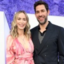 John Krasinski, Emily Blunt At US Open With Daughters