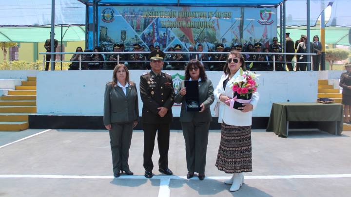 Institución educativa del Ejército “Arequipa” celebra 59 años de fundación