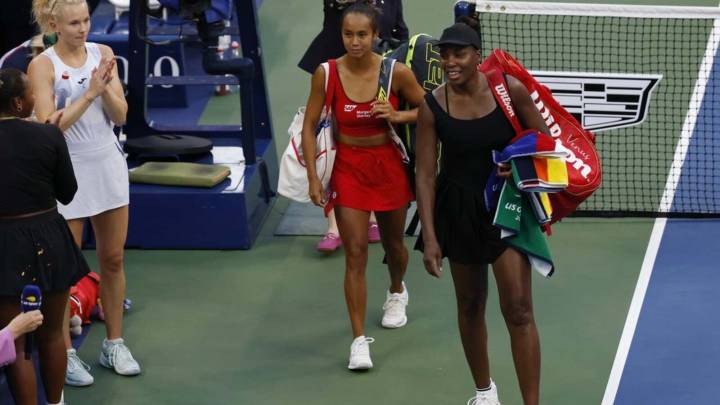 Top-seeded doubles duo ousts Venus Williams, Leylah Fernandez