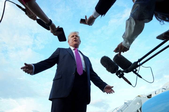 Trump says the U.S. attacked another boat allegedly carrying drugs from Venezuela