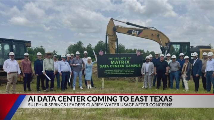Concerns over planned AI data centers grow in Sulphur Springs
