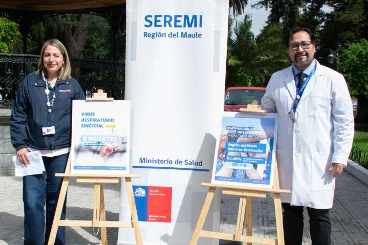 Balance de la Campaña de Invierno: El Maule lideró vacunación contra influenza 2025
