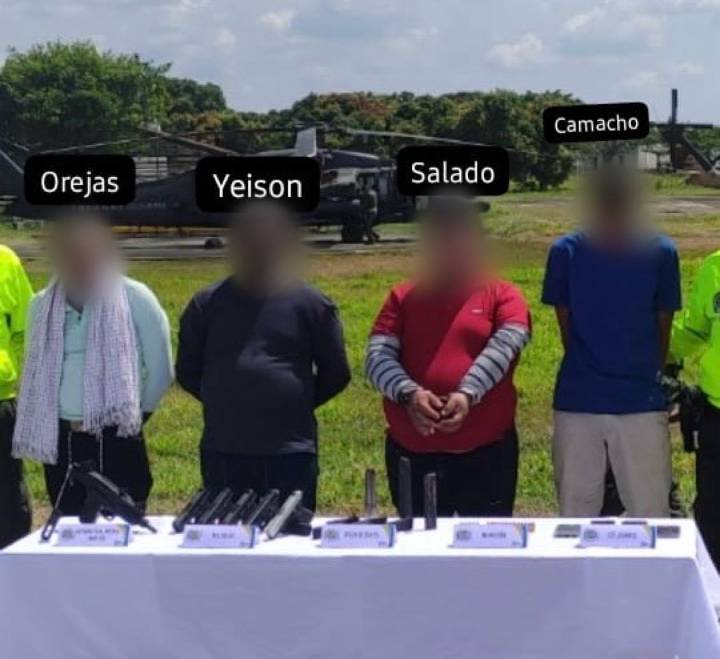 Policía asestó operativo contra el ‘Clan del Golfo’: cuatro capturas e incautación de material de guerra
