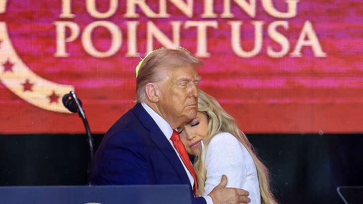 Trump speaks at Kirk memorial. And, several world leaders recognize Palestinian state