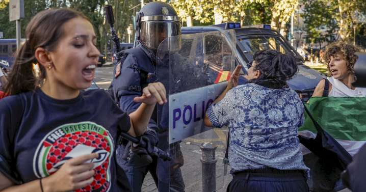 La polémica por los disturbios y la cancelación de La Vuelta