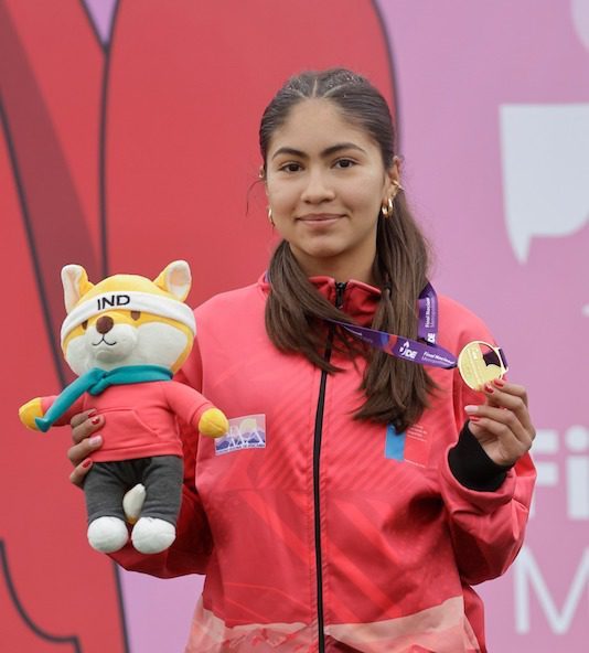 Atleta atacameña Josefa Gallardo clasifica al Sudamericano Escolar