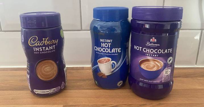 I tried Aldi and Lidl hot chocolate and couldn't finish one of them