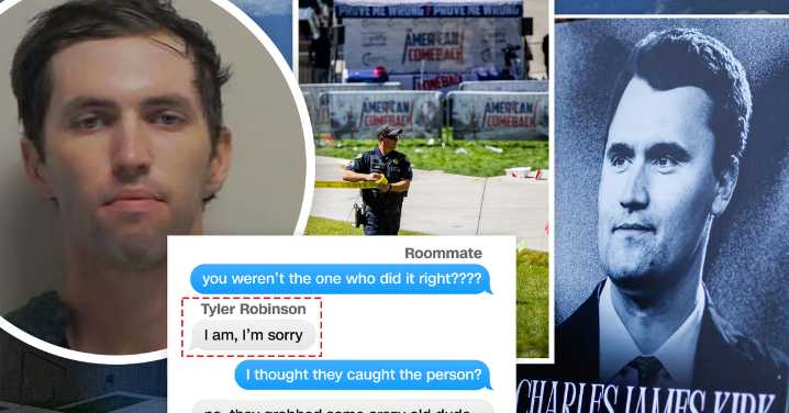 Charlie Kirk shooting updates: Text exchange between accused Charlie Kirk shooter Tyler Robinson and roommate revealed