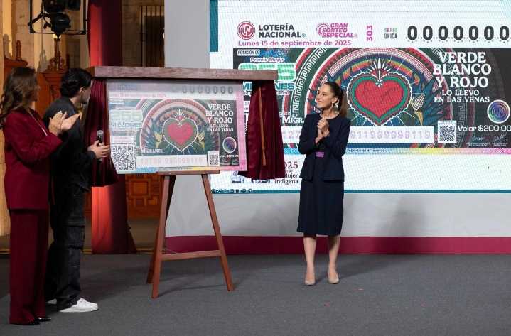 Rechaza Sheinbaum que se obligue a burócratas a comprar boletos de lotería