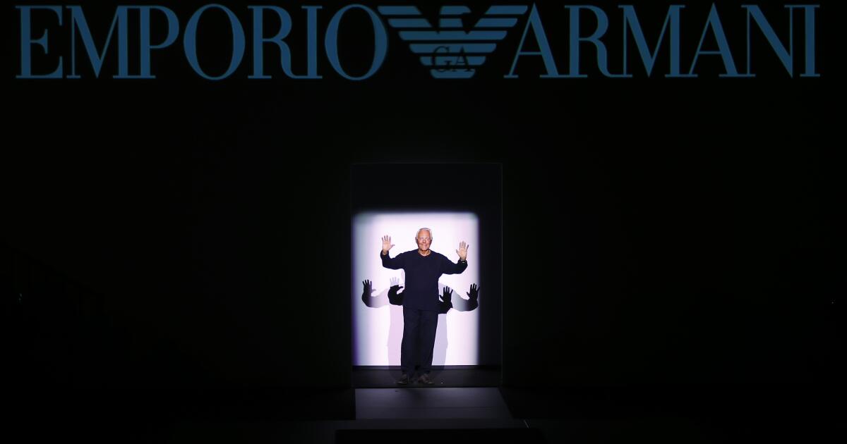 Julia Roberts, Anna Wintour, Ralph Lauren y más rinden homenaje a Giorgio Armani