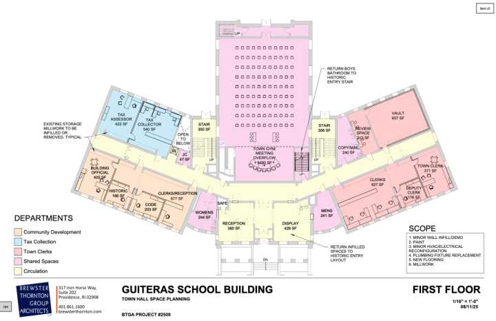 Council previews preliminary plans for Guiteras building