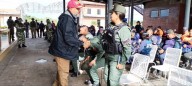 Daniel Monteverde se reúne con los cuerpos de seguridad en Cedeño
