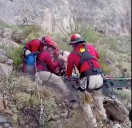 Tripulación de helicóptero de AMO realiza rescate cerca de Mammoth Cave