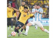 Sin Messi, Argentina pierde ante Ecuador