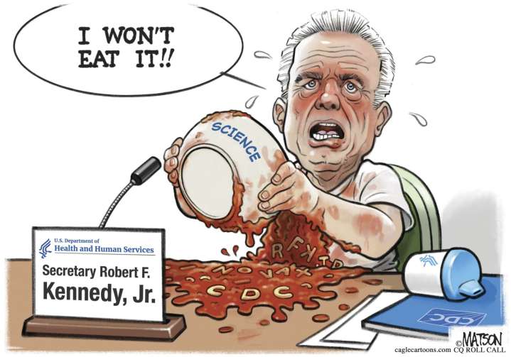 Editorial cartoon for Tuesday, Sept. 9, 2025