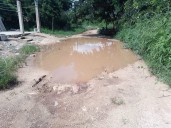 Tixpéhual: calles intransitables