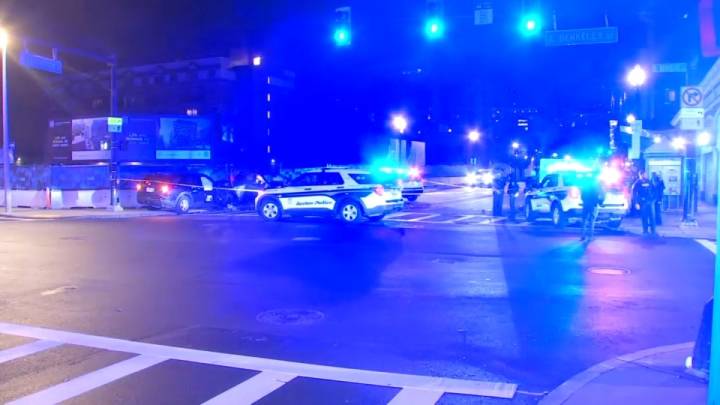 Boston crash at East Berkeley and Washington streets injures officers