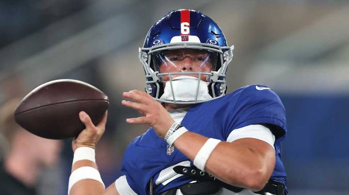 Jaxson Dart bold predictions for first NFL start in Giants vs. Chargers