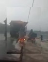 Río desbordado en Apure hace desaparecer carretera a San Juan de Payara