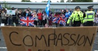Falkirk charity helping asylum seekers will continue despite 'hostile' protests