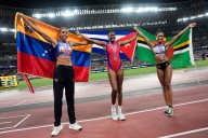 Cubana Leyanis Pérez gana oro en triple salto en Mundial; Yulimar Rojas, bronce