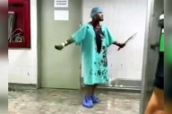 Paciente con cuchillo desata caos en IMSS de Torreón