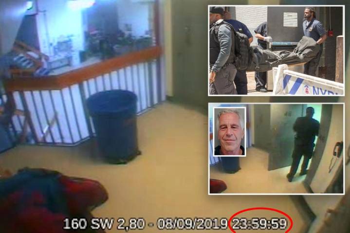 Jeffrey Epstein files release uncover missing minute of prison security video