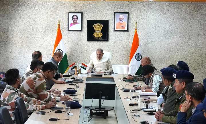 Ladakh LG Chairs High-level Security Review Meeting to Assess Emerging Situation Across Ladakh 