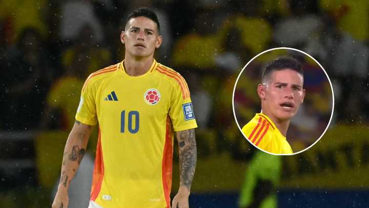 Video | El gesto de furia de James Rodríguez que nadie vio en el duelo con Bolivia por eliminatorias