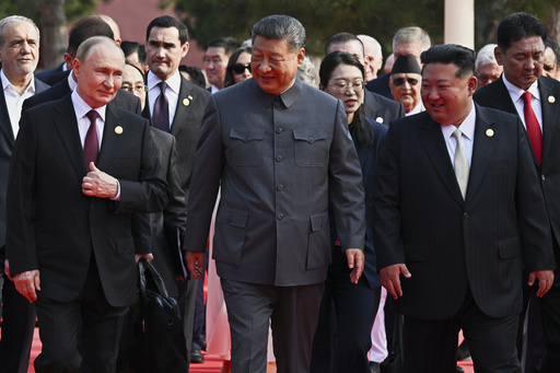 A summit and parade in China may signal a geopolitical shift. They might also be political jockeying