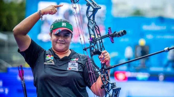Maya Becerra logra el oro en Mundial de tiro con arco compuesto
