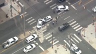 Crash shuts down Broad Street intersection in Spring Garden