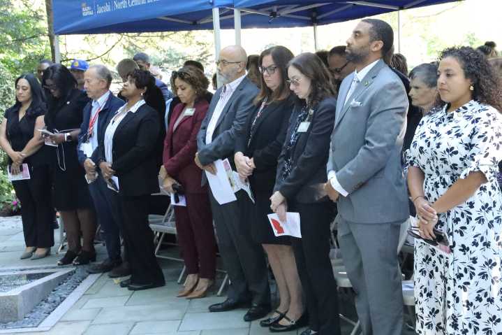 Morris Park: 9/11 Victims Honored at Jacobi Medical Center Memorial Service