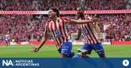 La Liga: Atlético de Madrid goleó 5-2 al Real Madrid, con dos goles de Julián Álvarez